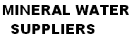 mineral water suppliers